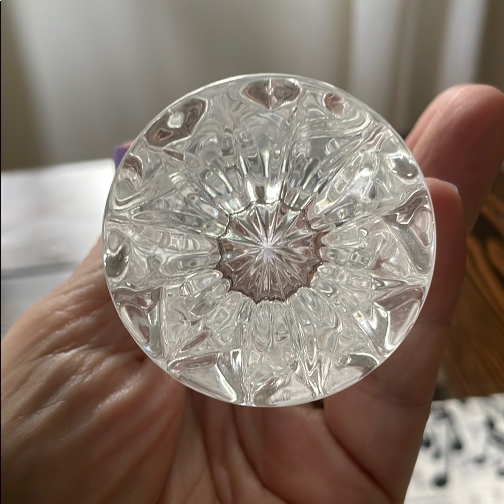 Lenox Fine Lead Chrystal Mini Vase Classic Accent with Certificate - Picture 7 of 8